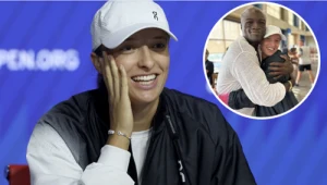 Iga Świątek spotkała Seala z Nowym Jorku