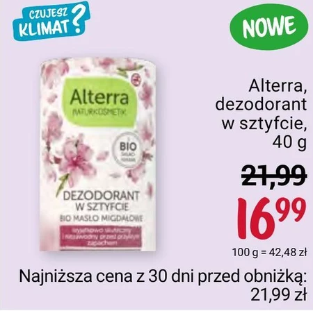 Dezodorant Alterra