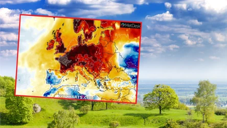 W sobotę piękną, słoneczną pogodę w Polsce będzie kształtował rozległy wyż Patrycja. Możliwe będą upały