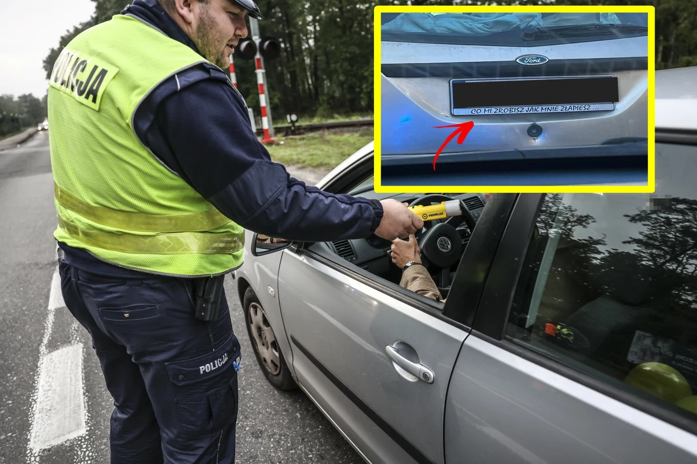 Młody kierowca forda był pijany i nie miał prawa jazdy. Grozi mu więzienie Młody kierowca forda był pijany i nie miał prawa jazdy. Grozi mu więzienie