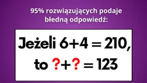 Oto zagadka wyłącznie dla geniuszy. Rozwiążą ją tylko osoby z IQ wyższym niż 150