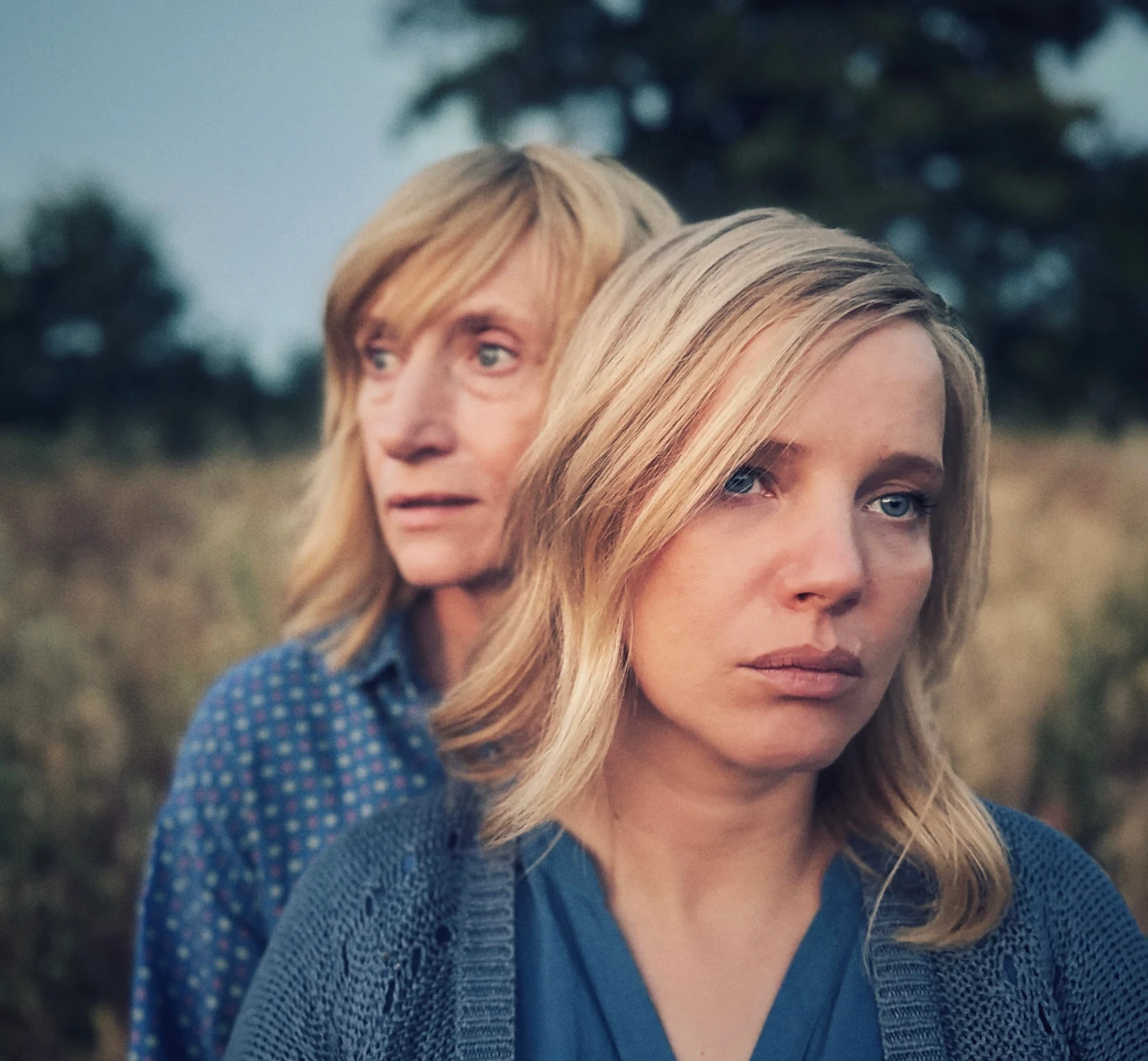 Małgorzata Hajewska-Krzysztofik i Joanna Kulig w filmie "Kobieta z..."