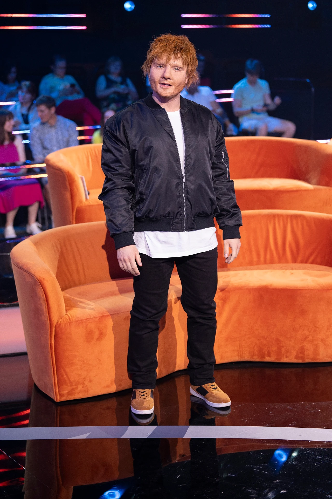 "Twoja Twarz Brzmi Znajomo": Jakub Gąsowski jako Ed Sheeran "Twoja Twarz Brzmi Znajomo": Jakub Gąsowski jako Ed Sheeran