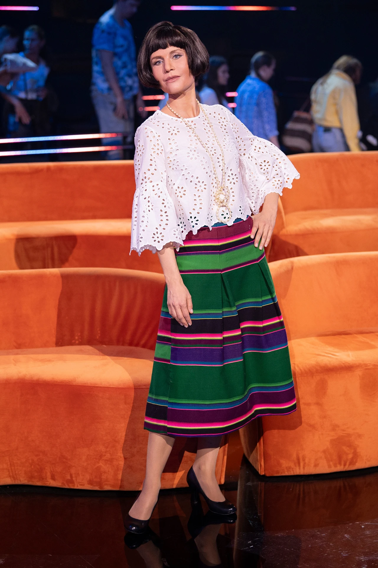 "Twoja Twarz Brzmi Znajomo": Magda Kumorek jako Sława Przybylska "Twoja Twarz Brzmi Znajomo": Magda Kumorek jako Sława Przybylska