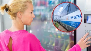 Automaty z przekąskami w PKP. Będzie można kupić kawę i napoje