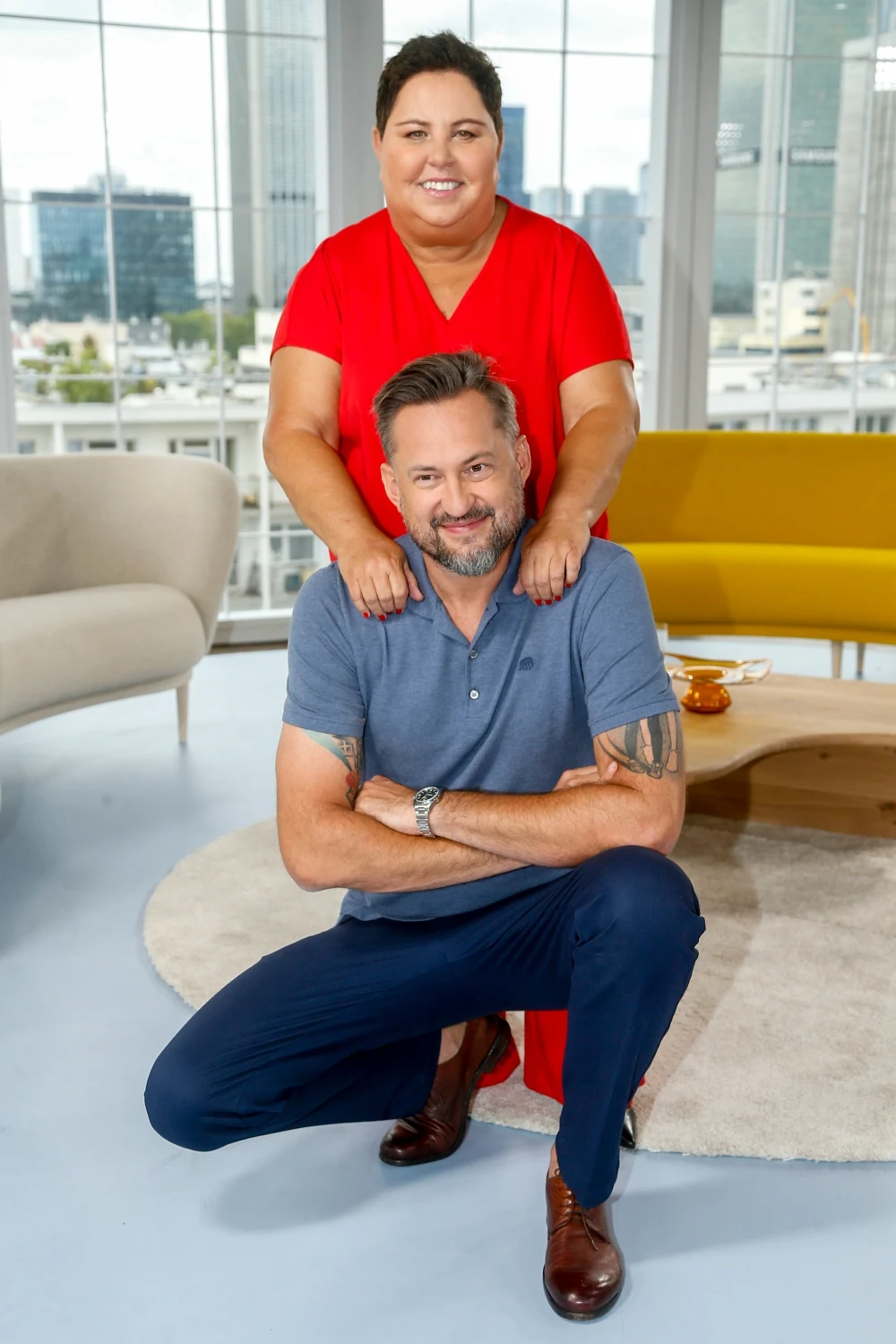 Dorota Wellman i Marcin Prokop Dorota Wellman i Marcin Prokop