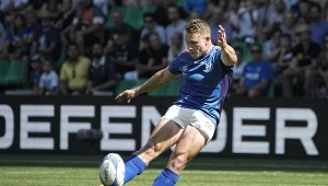 Włochy w meczu z Namibią w rugby