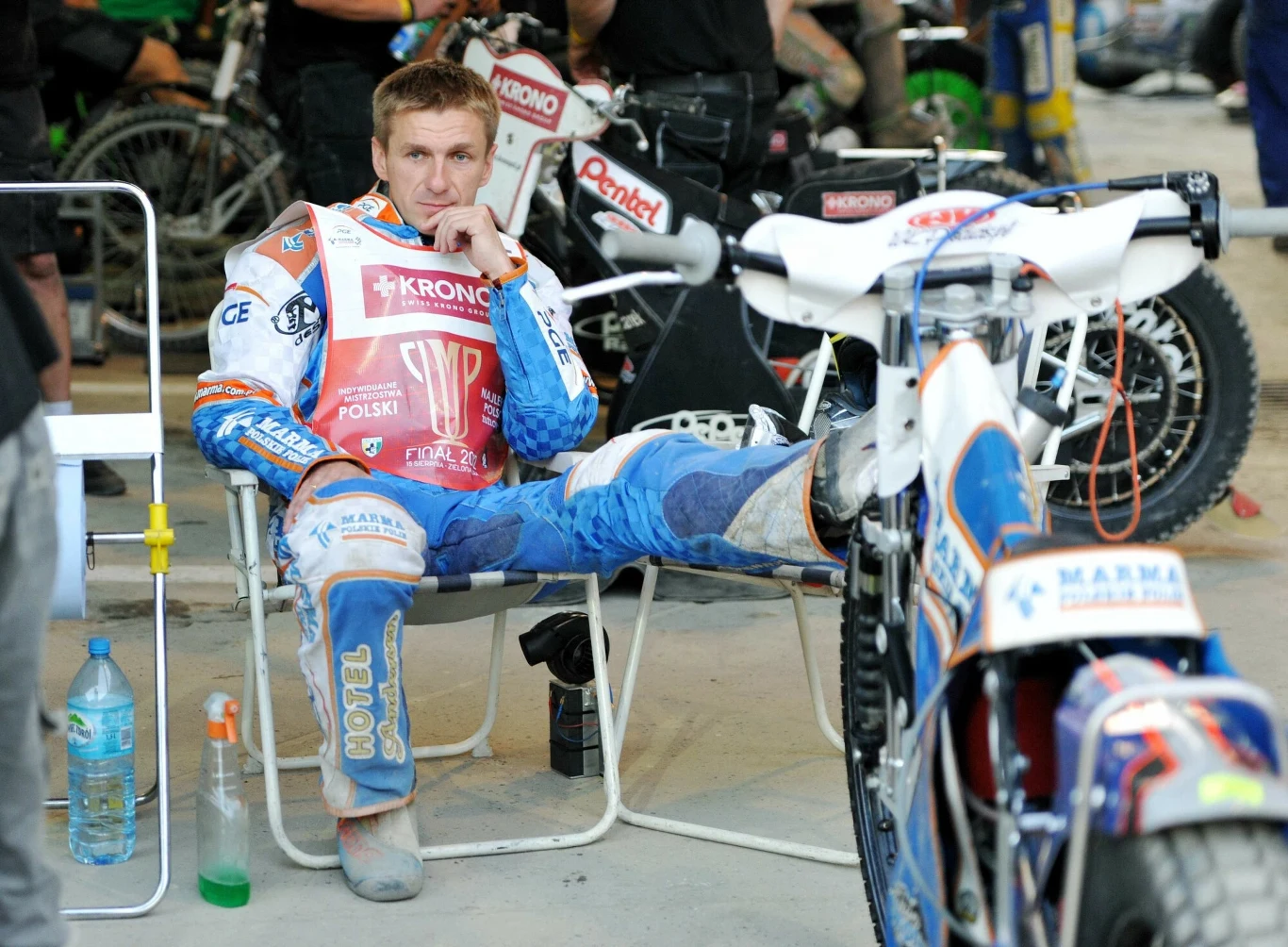 Rafał Okoniewski w trakcie kariery zawodniczej. Rafał Okoniewski w trakcie kariery zawodniczej.