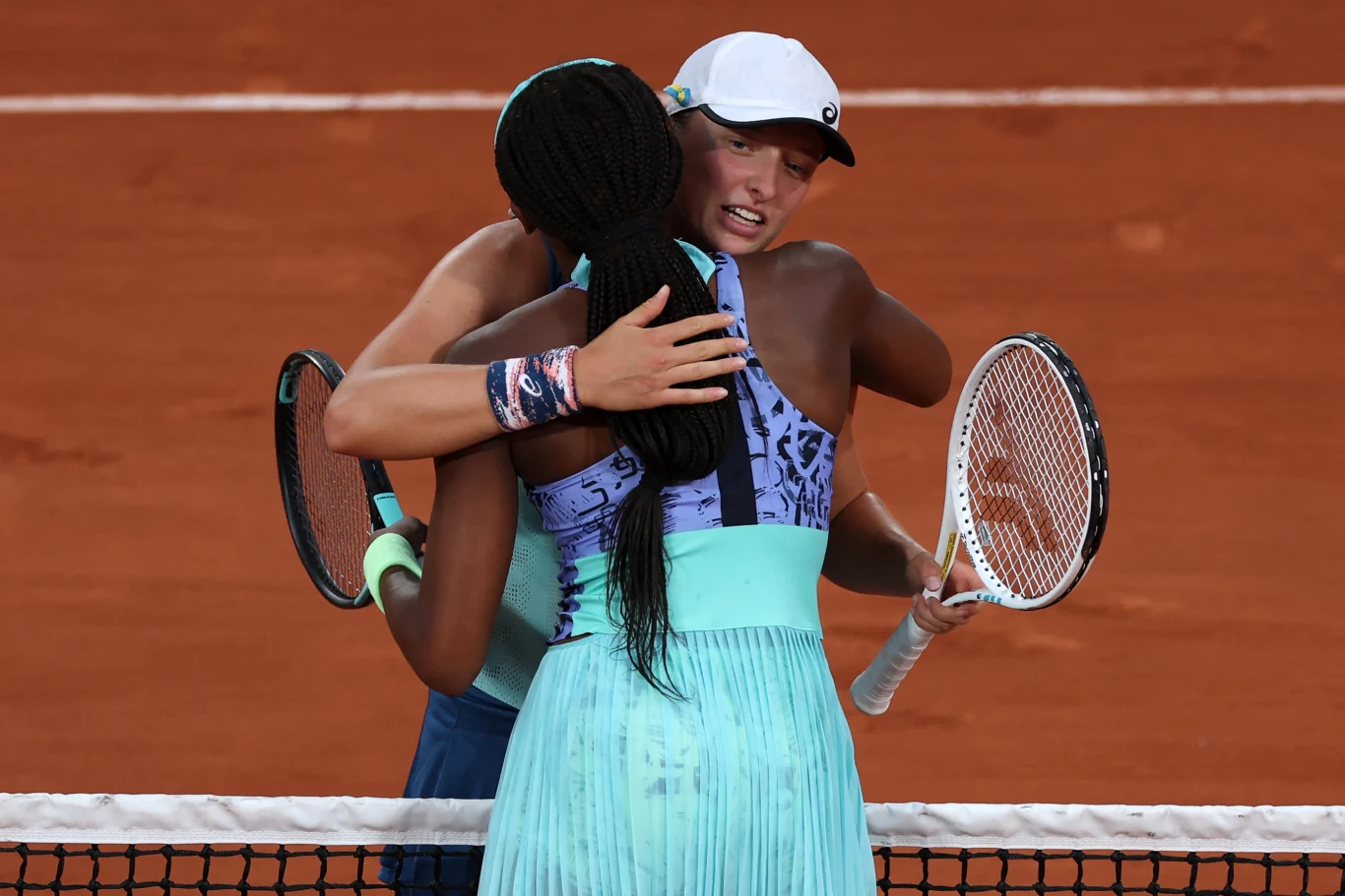 Iga Świątek i Coco Gauff, Roland Garros 2022
