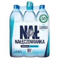 Nałęczowianka Naturalna woda mineralna niegazowana 6 x 1,5 l