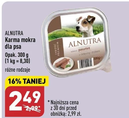 Alnutra dog food hotsell