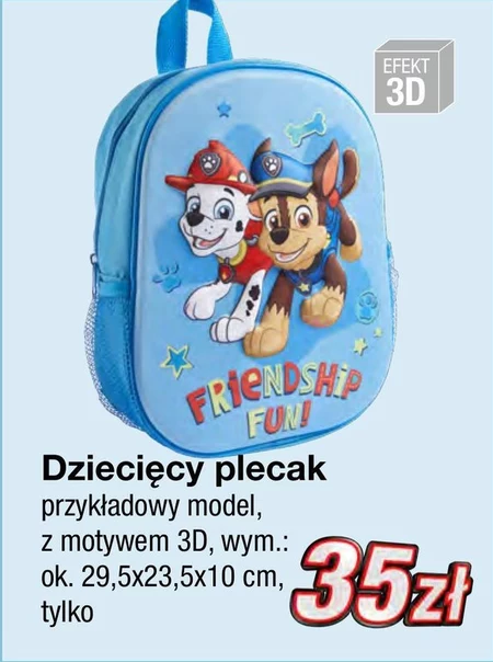 Plecak Psi Patrol