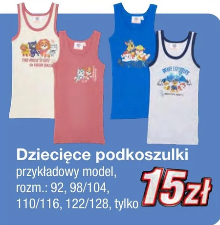 Podkoszulek dziecięcy Psi Patrol