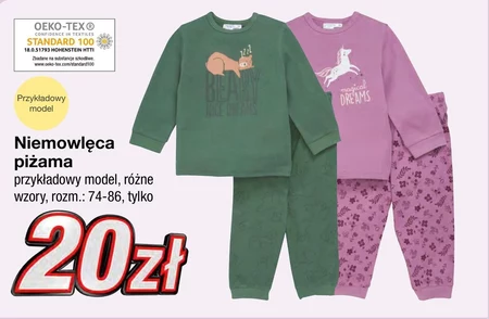 Piżama niemowlęca