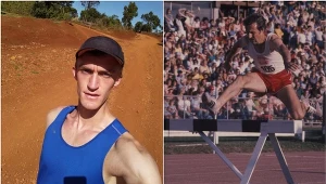 Michał Groberski (po lewej) i Bronisław Malinowski