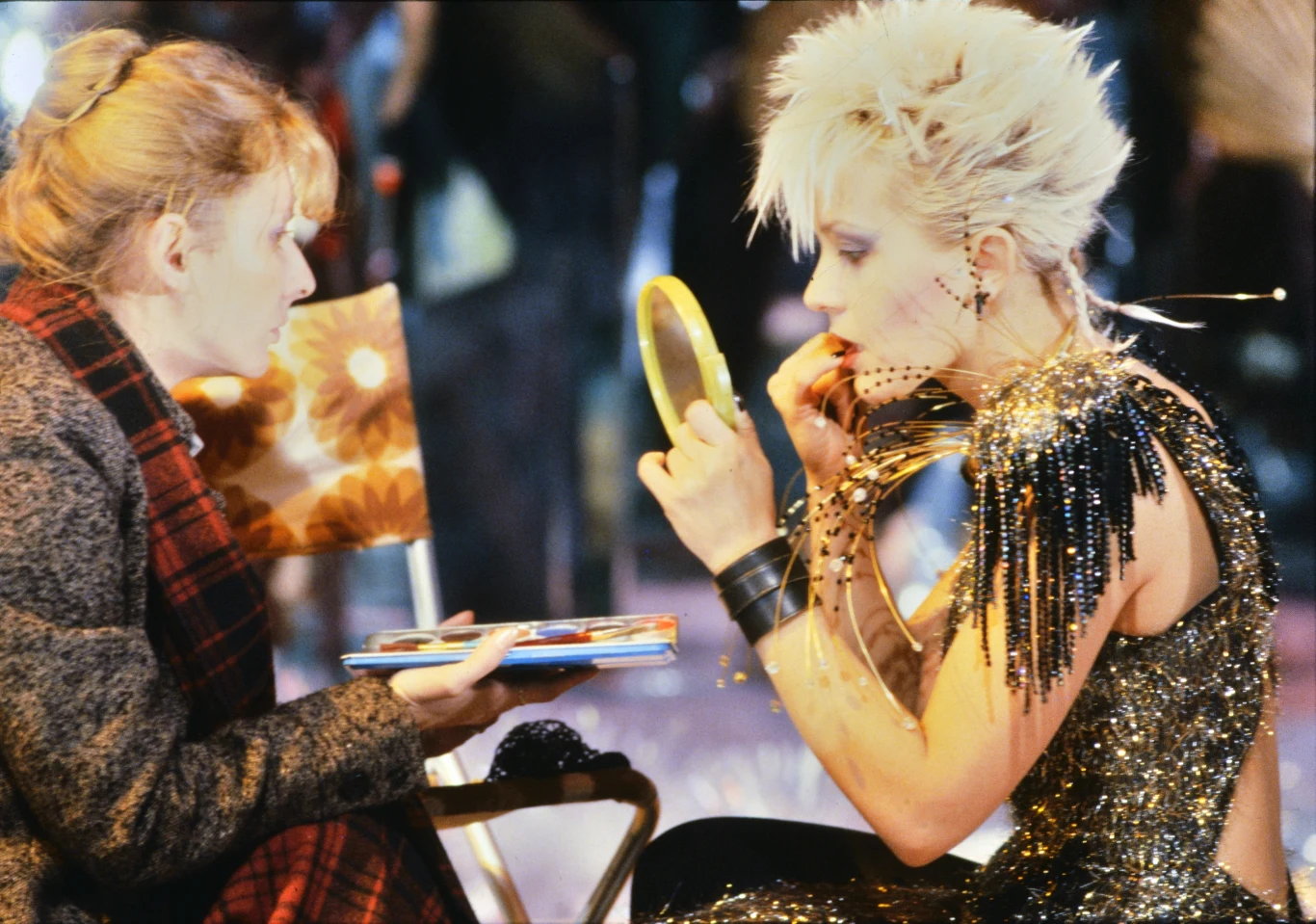 Małgorzata Ostrowska na planie "Podróży pana Kleksa" Małgorzata Ostrowska na planie "Podróży pana Kleksa"