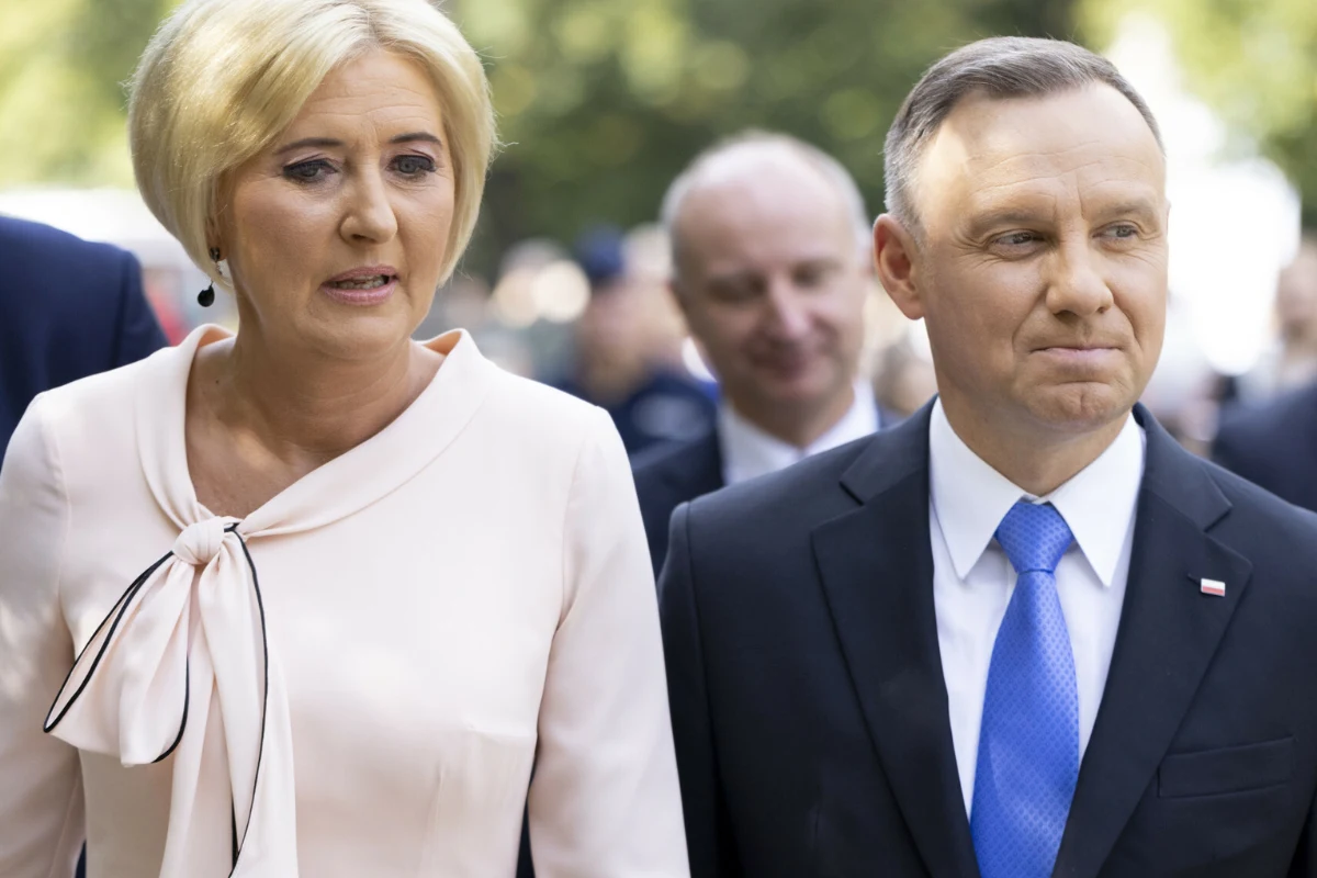 Andrzej Duda i Agata Kornhauser-Duda Andrzej Duda i Agata Kornhauser-Duda