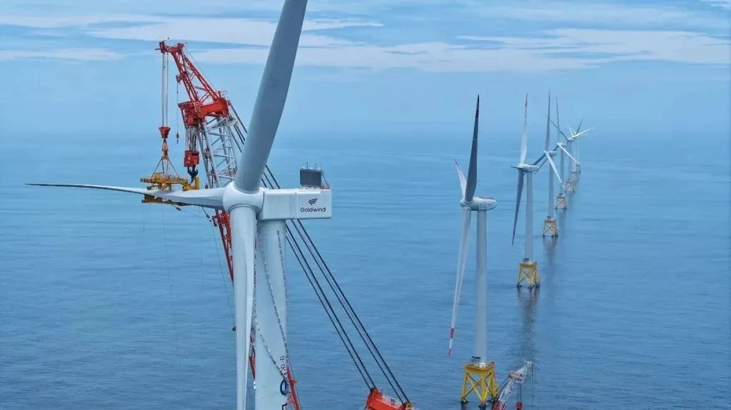 We wrześniu morska turbina wiatrowa w Chinach pobiła historyczny rekord produkcji energii. Stało się tak za sprawą przechodzącego tajfunu