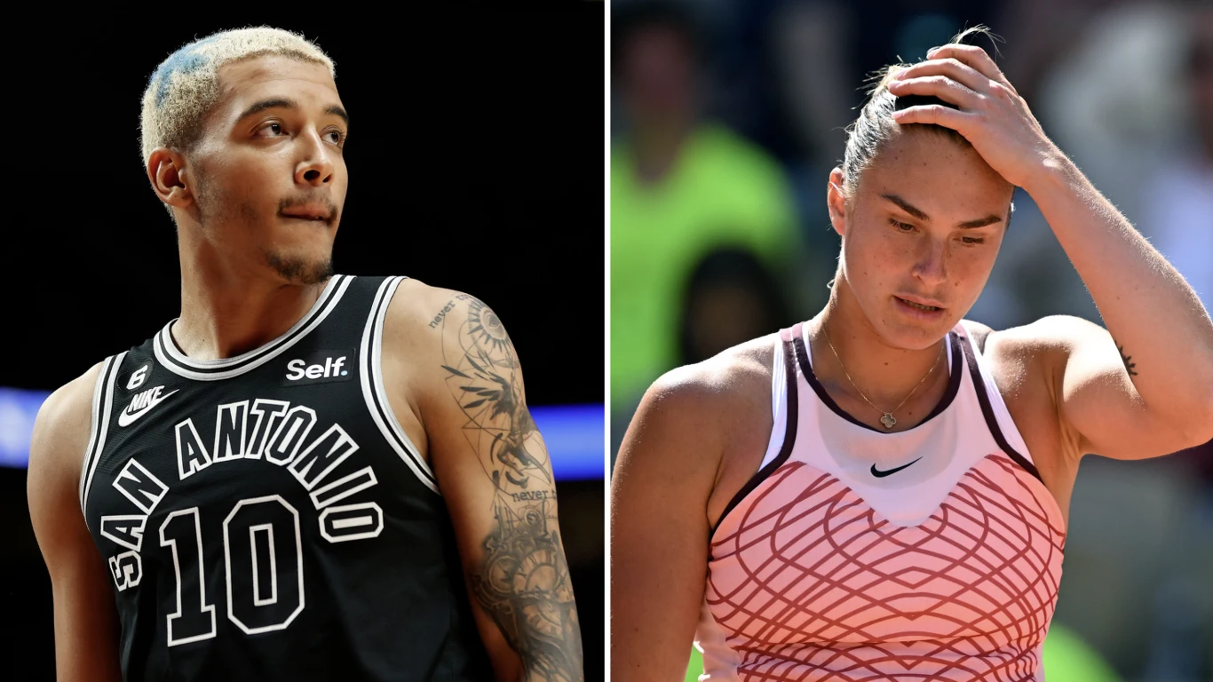 Jeremy Sochan skomentował wideo z udziałem Aryny Sabalenki Jeremy Sochan skomentował wideo z udziałem Aryny Sabalenki