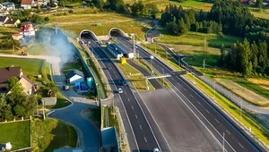 Padł kolejny rekord przejazdu przez tunel na Zakopiance Fot. Krzysztof Nalewajko 