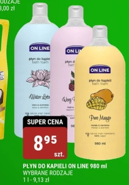 Płyn do kąpieli On Line