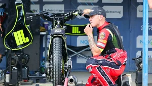 Hubert Łęgowik w barwach Startu Gniezno.