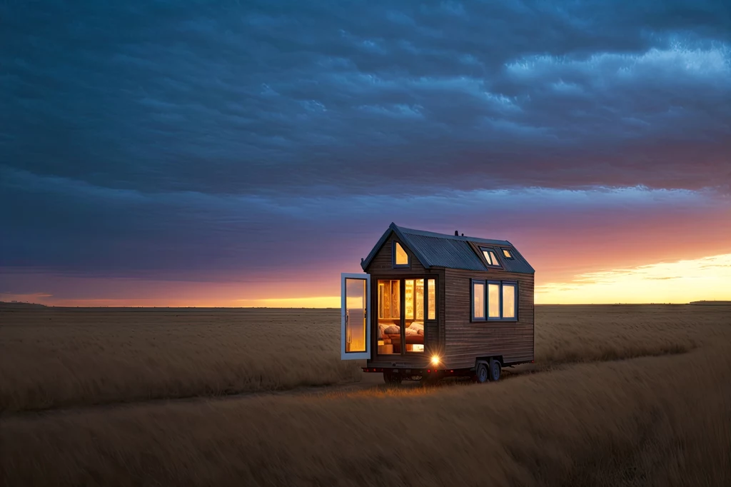 Czy w tak małym domu na kółkach można żyć komfortowo?