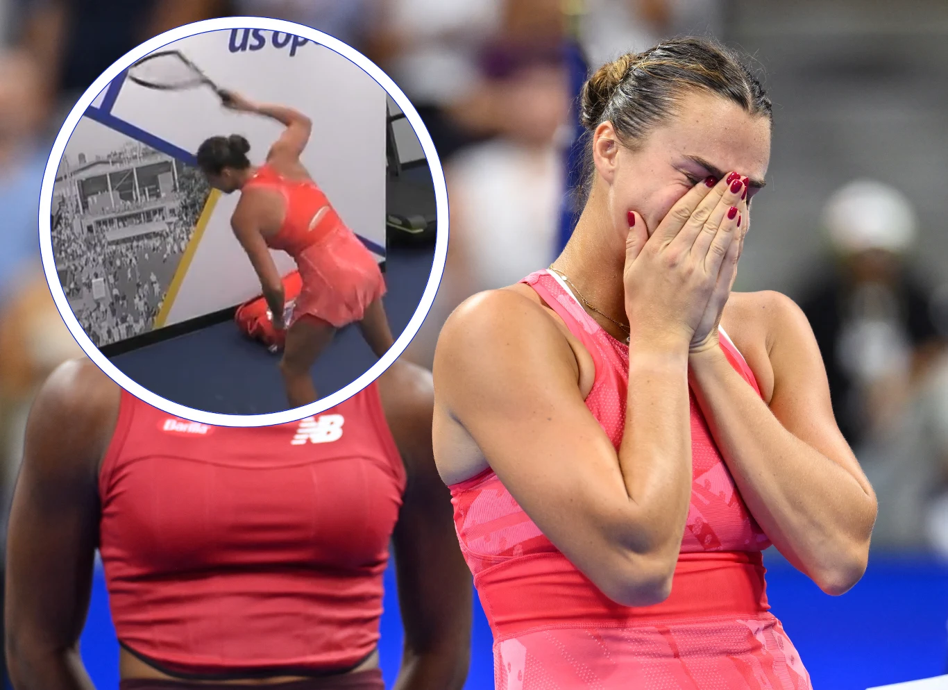 Aryna Sabalenka po przegranym finale US Open z Cori "Coco" Gauff nie mogła powstrzymać emocji Aryna Sabalenka po przegranym finale US Open z Cori "Coco" Gauff nie mogła powstrzymać emocji