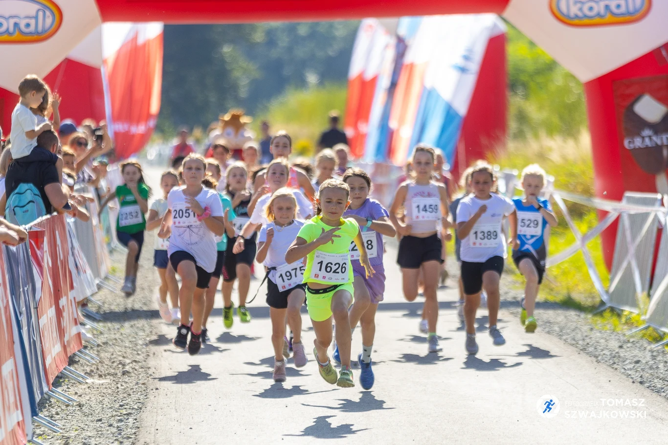 Bieg Dzieci na Festiwalu Biegowym Bieg Dzieci na Festiwalu Biegowym