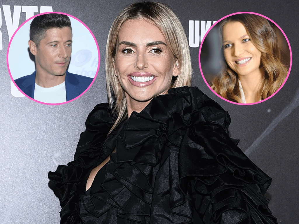 Monika Goździalska, Robert Lewandowski, Anna Lewandowska