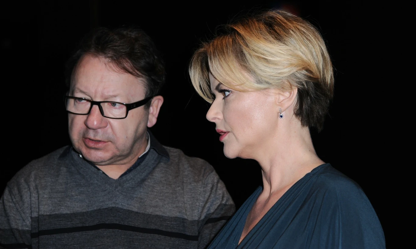 Zbigniew Zamachowski i Monika Richardson Zbigniew Zamachowski i Monika Richardson