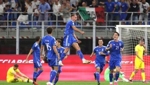 Mocne uderzenie Włochów w debiucie trenera. Potem byli w opałach