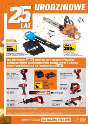 Urodziny oferty w OBI 