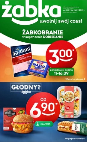 Żabkobranie w w super cenie 