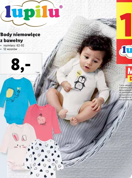 Body niemowlęce Lupilu