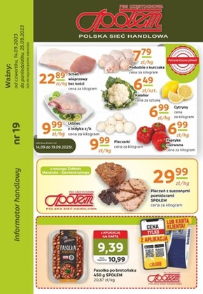 Oferta handlowa Społem Częstochowa