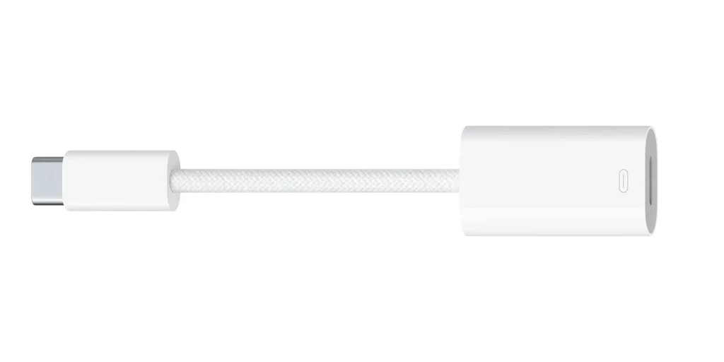 Przejściówka Apple z USB C na Lightning