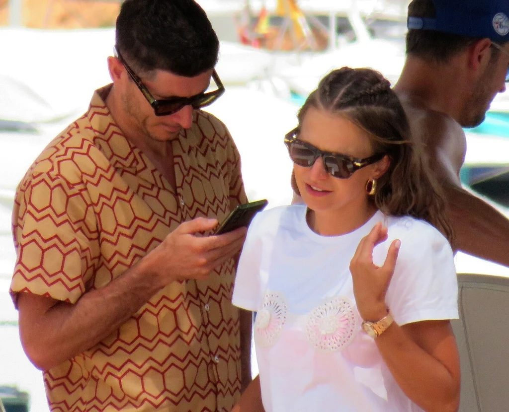 Anna i Robert Lewandowscy