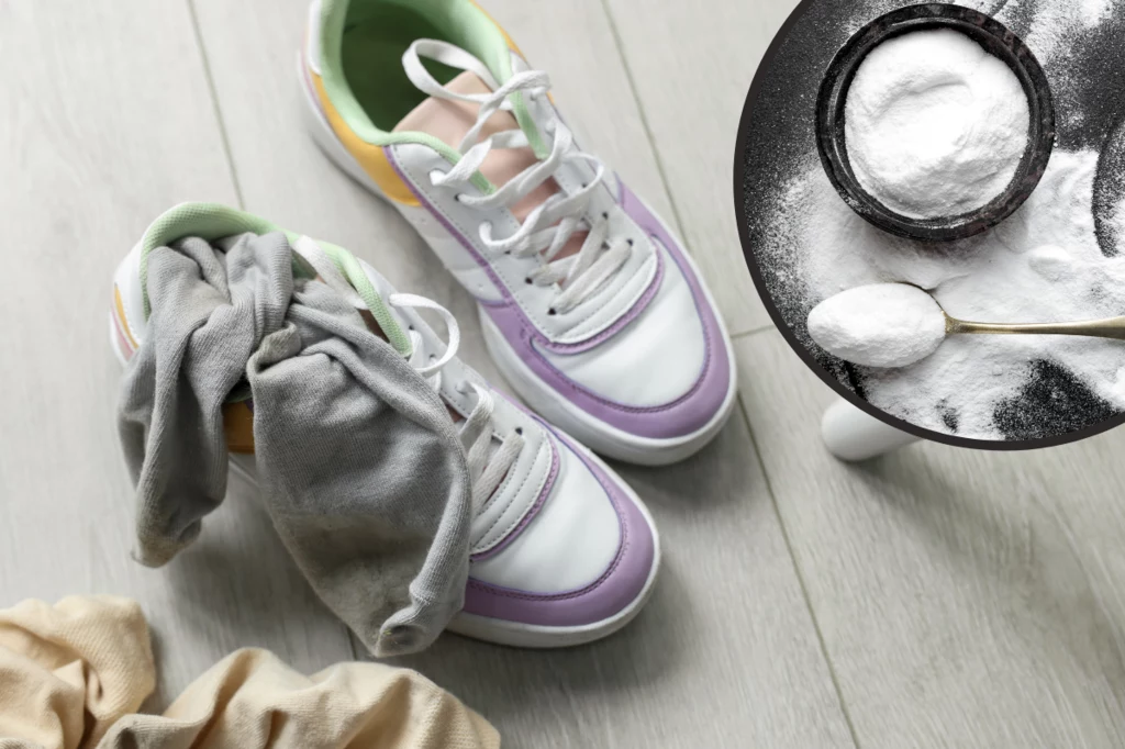 Jak pozbyć się brzydkiego zapachu z butów? Wypróbuj sposób z sodą oczyszczoną 