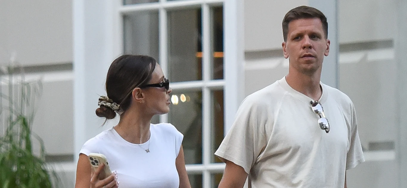 Wojciech Szczęsny i Marina Wojciech Szczęsny i Marina
