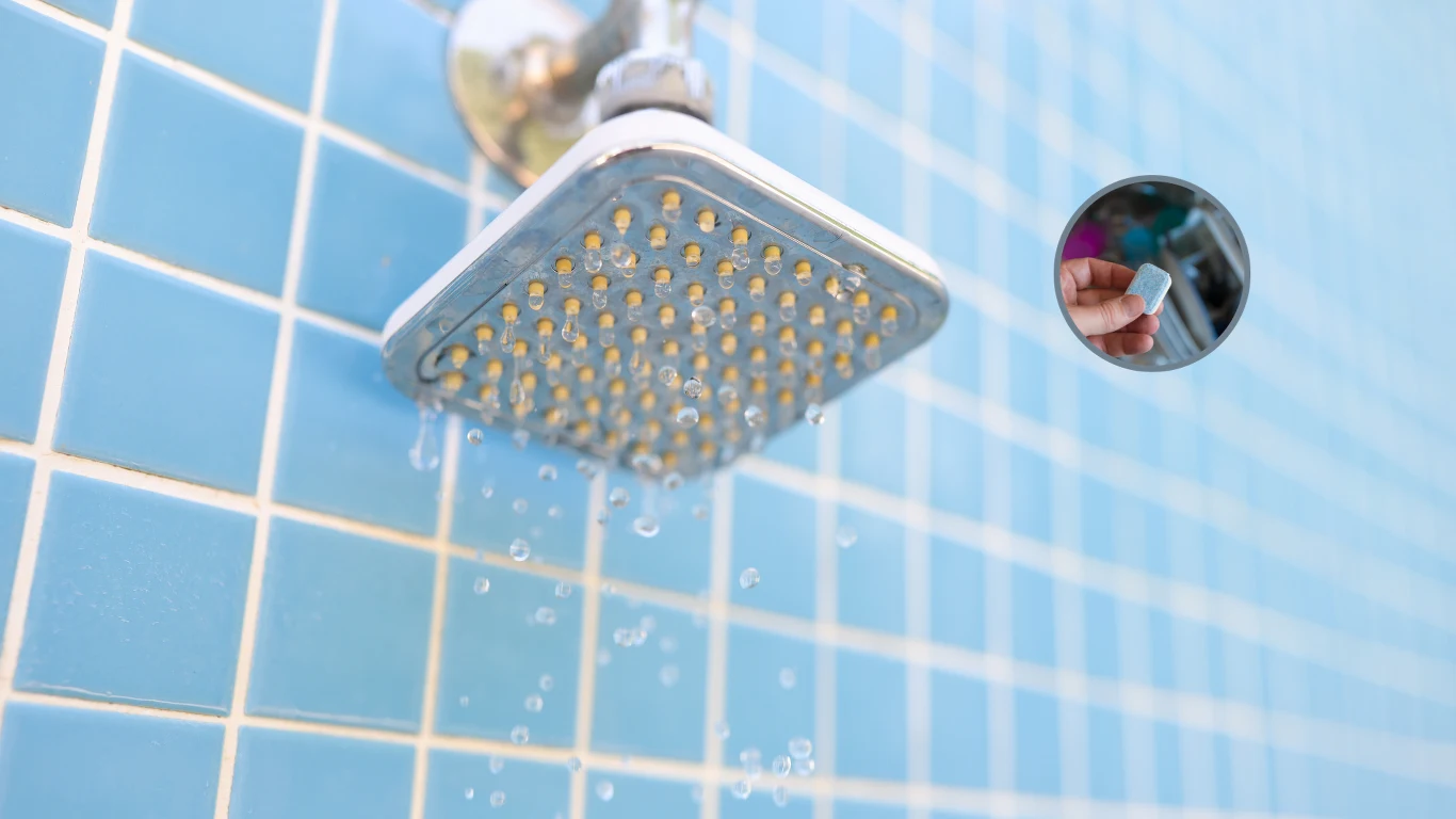 Czyszczenie płytek jeszcze nigdy nie było tak łatwe. Wystarczy tabletka i dwie łyżki wody