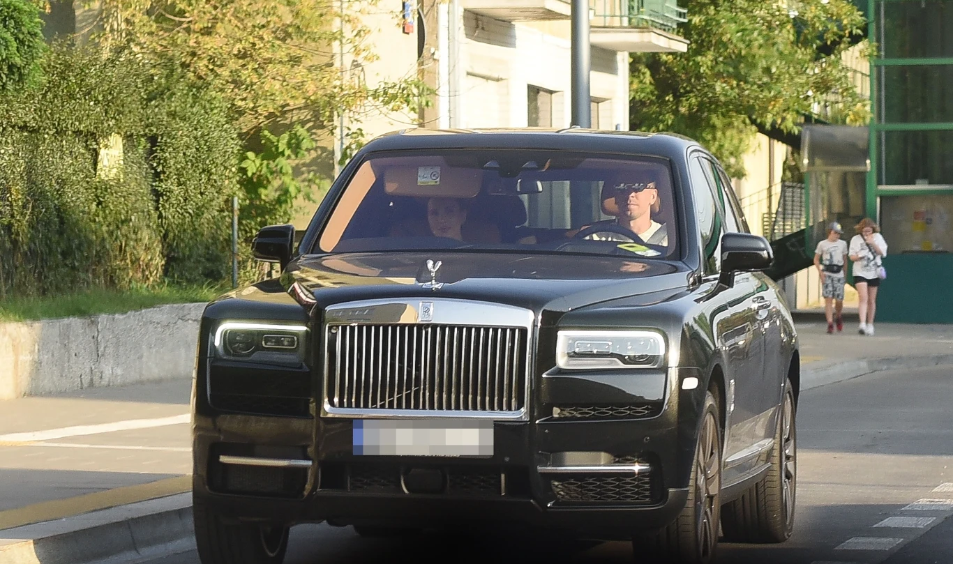 Wojciech Szczęsny z żoną Wojciech Szczęsny z żoną