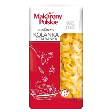 Makarony Polskie Makaron kolanka z falbanką 400 g - 0