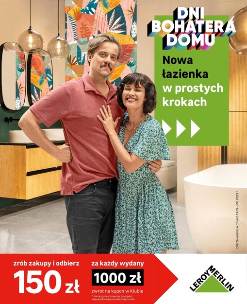 Leroy Merlin - nowa łazienka w prostych krokach