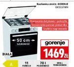 Kuchenka elektryczna Gorenje