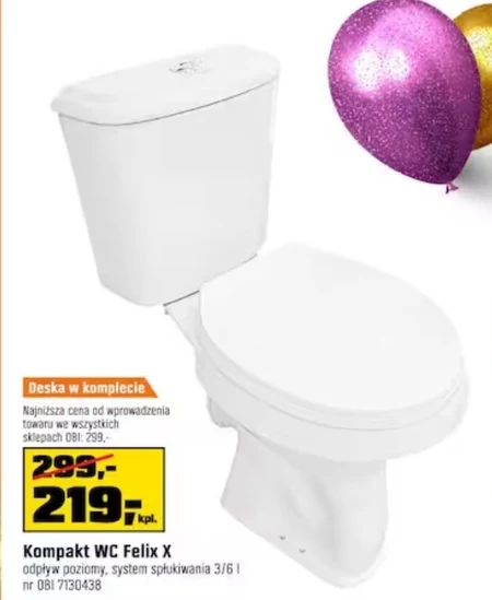 Kompakt wc