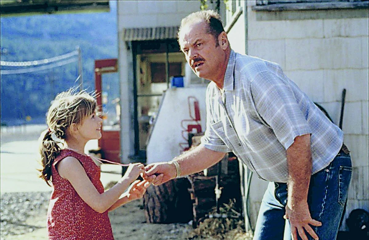 Jack Nicholson w filmie "Obietnica" Jack Nicholson w filmie "Obietnica"