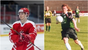 Kamil Wałęga (po lewej) i Ryszard Staniek