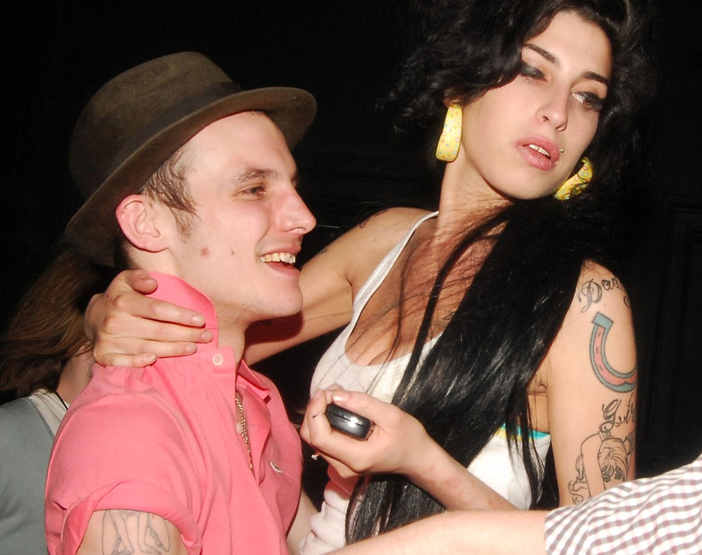 Blake Fielder-Civil i Amy Winehouse - Londyn, 2007 r.