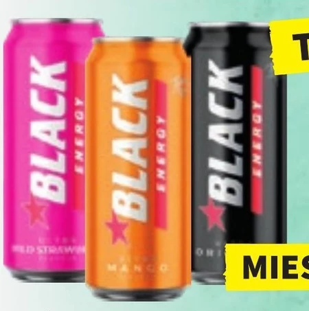 Black Energy Gazowany napój energetyzujący 500 ml